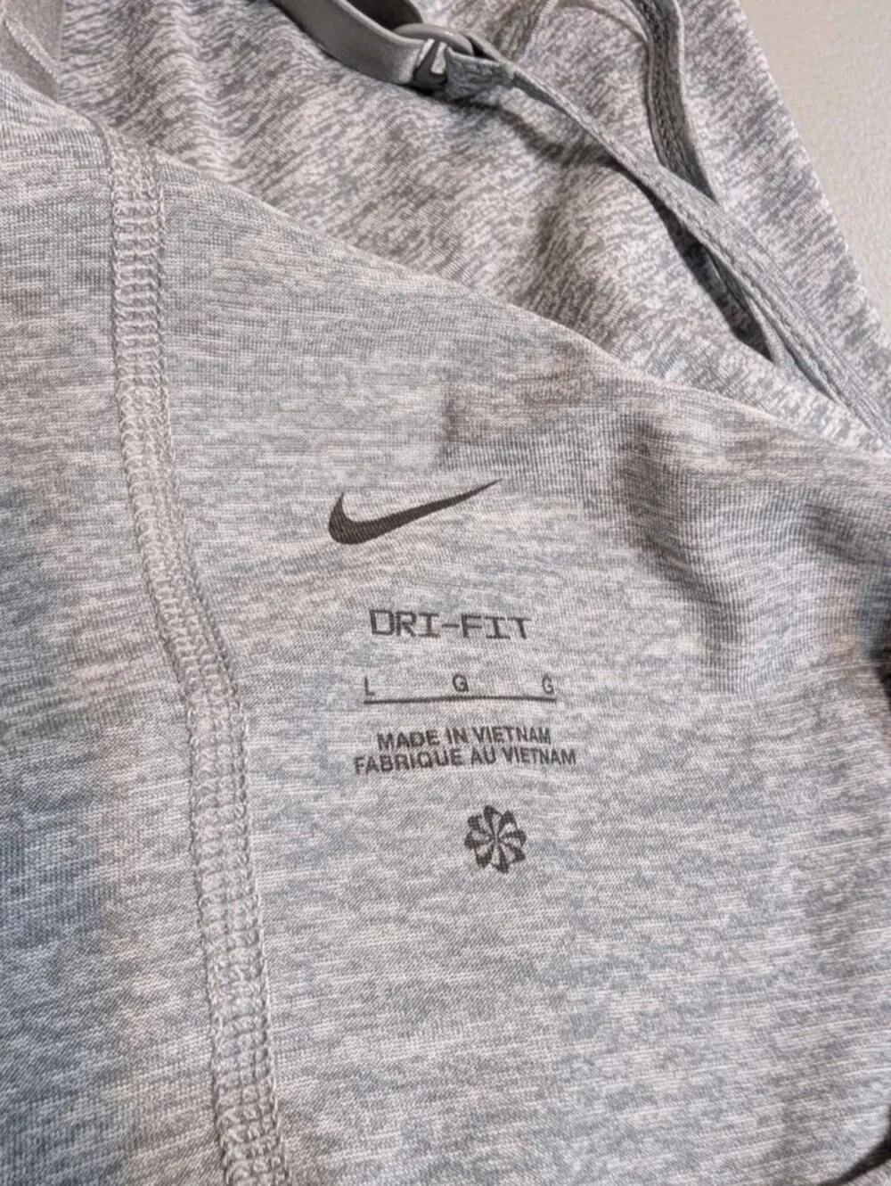 NWT large Nike Dri-Fit gray tank top